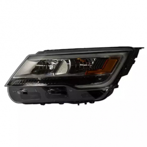 Front left headlight complete Ford Explorer 16-19 halogen + LED, light, for polishing