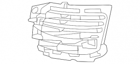 Front bumper grille left Land Rover Range Rover 20-21