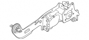 Rear right axle Ford Escape MK4 20-24 FWD