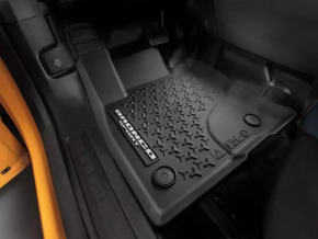 Set of floor mats for Ford Bronco Sport 21-25, black rubber