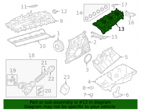 Intake manifold BMW X5 G05 19-23 3.0T with intercooler