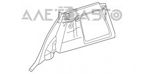 Arch trim right Mercedes W164 ML beige
