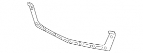 Fastening of the lower grille of the front bumper central Cadillac ATS 13-14 dorest
