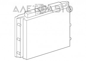 ECU block engine computer Mercedes W164 ML350 W251 R 350