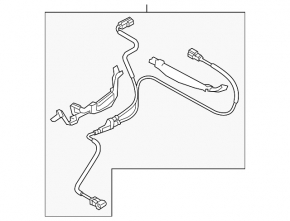 High-voltage cable for the Audi E-Tron 19-23 front battery