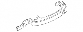 Door handle outer front left Audi A6 C8 19- keyless