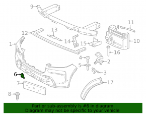 BMW X7 G07 19-25 2023-25 Front Bumper Tow Hook Cap