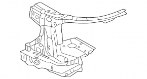 Left eyepiece for Toyota Land Cruiser 24-26