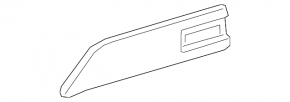 Front panel trim with air vent right Lexus UX200 UX250h 19-
