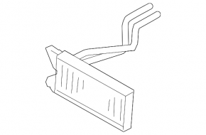 Subaru Legacy 10-14 Evaporator