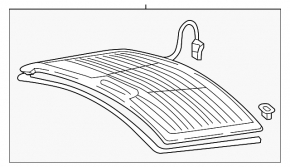 Rear window heating for Audi A4 B9 20-25