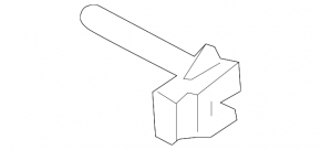 Air temperature sensor in the heater Kia Forte 4d 14-18