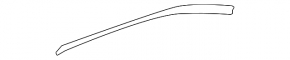Upper rear left door molding Mazda3 03-08 HB