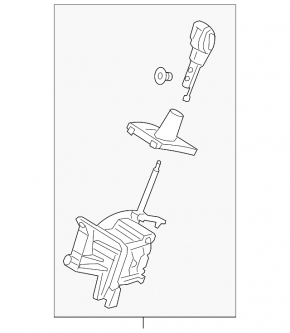 Gearbox shifter Ford C-max MK2 13-18