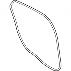 Ford Fusion mk5 13-20 rear right door seal