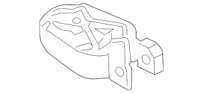 Engine mount rear Ford C-max MK2 13-18 short