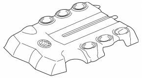 Toyota 4Runner 10-24 Engine Cover