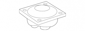 Gearbox mount for Mercedes X164 GL W164 ML