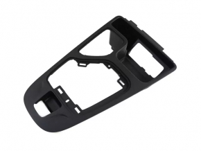 Jeep Cherokee KL 14-18 black center console trim, AWD, broken mount, scratches