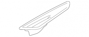 Right hood grille Chevrolet Camaro 16- SS