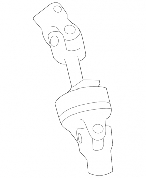 Steering joint Subaru XV Crosstrek 13-17