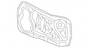 Inner door panel front right VW CC 08-17
