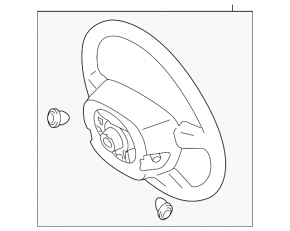 Naked steering wheel Toyota Prius 20 04-09