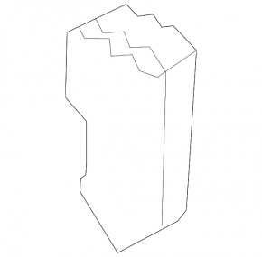 Right side member bump stop for Audi E-Tron 19-23