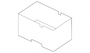 Battery cover Audi A3 8V 15-20