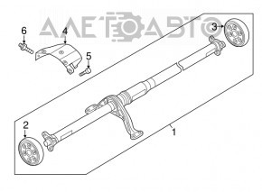 VW Tiguan propeller shaft 18-24 microcracks on the coupling