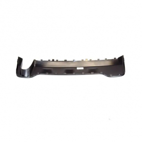 Rear bumper trim lower Jeep Cherokee KL 14-18 for 1 pipe, structure, torn