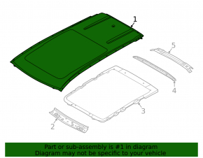 Metal roof Nissan Rogue 21-23 for panorama