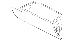 Glove box, glove compartment Kia Sorento 16-20 black sport