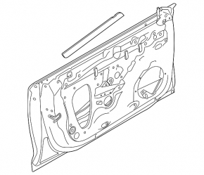 Door assembly front right Audi A5 F5 17- 5D