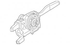 Porsche Cayenne 19-20 steering column switch assembly for heated steering wheel and radar