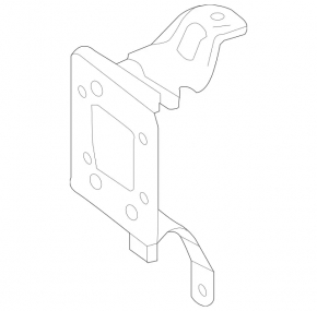 Bracket for cruise radar Mercedes GLC 20-22 type 2