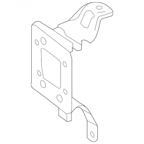 Bracket for cruise radar Mercedes GLC 20-22 type 2