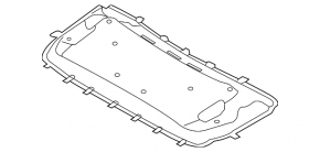 Land Rover Discovery 17-22 hood insulation