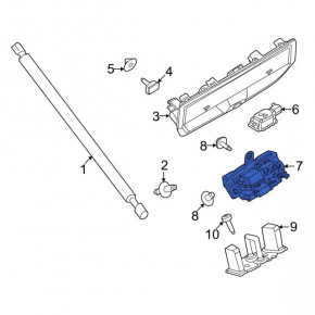 Ford Bronco Sport 21-25 Tailgate Lock