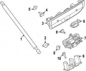 Ford Bronco Sport 21-25 Tailgate Lock