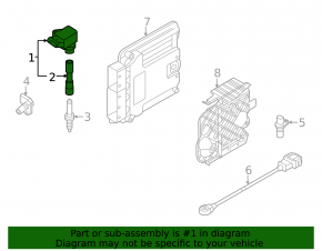 Ignition coil VW Golf 15- 1.8T