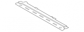 Lower radiator deflector BMW F30 17-18 B46