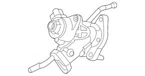 EGR valve Toyota Prius 50 16-22