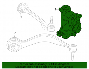 Front left axle shaft BMW i4 22-26