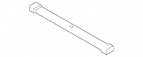 Rear lower frame strut BMW i3 14-20