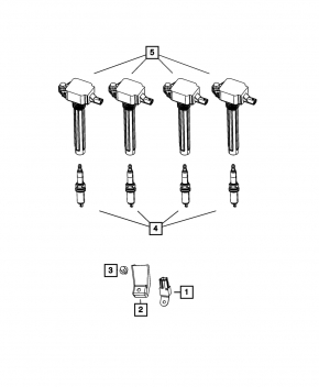 Dodge Dart 13-16 2.0 Ignition Coil