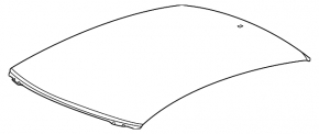 Metal roof for Honda Civic XI FE/FL 22-26 4d without sunroof