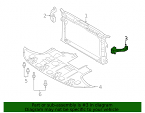 Left headlight bracket for Hyundai Veloster 19-22