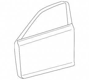 Bare front left door Lexus CT200h 11-17