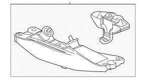 Chevrolet Camaro 16-23 3.6" Gearbox Bracket